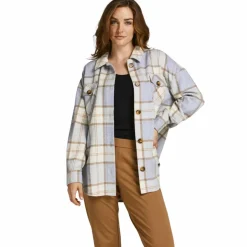 Hot ADPT Dame Skjorte - Light Grey Melange