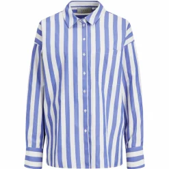 New ADPT Drew Dame Skjorte - Ultramarine