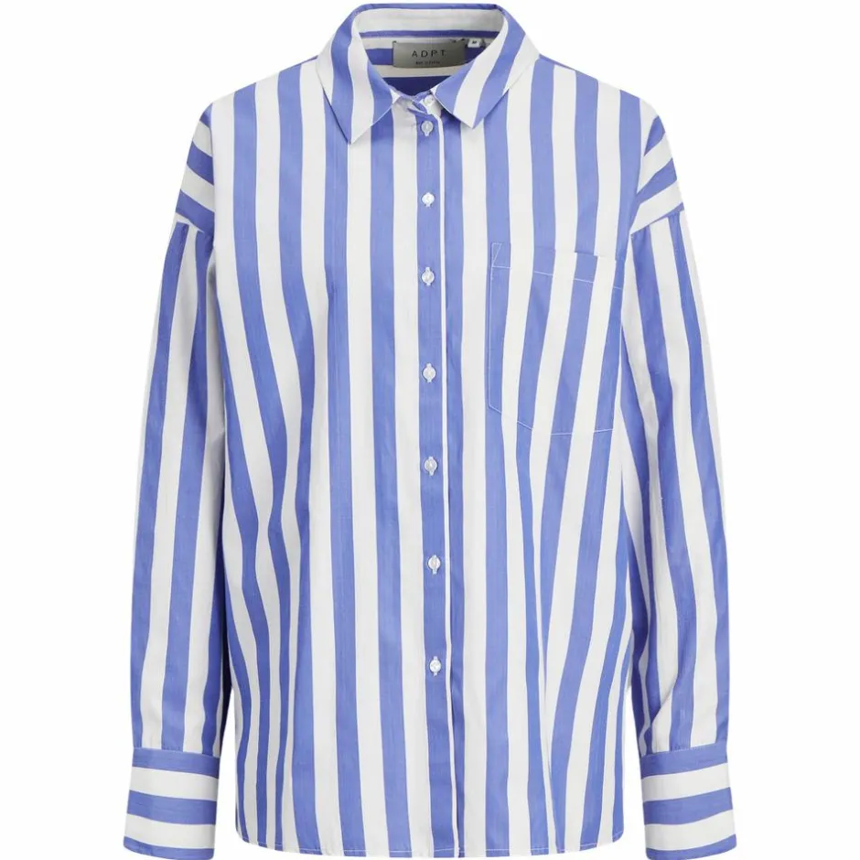 New ADPT Drew Dame Skjorte - Ultramarine