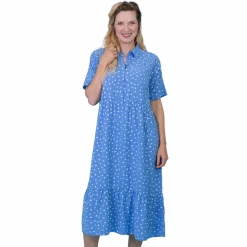 New ADPT Lisa Dame Kjole - Ultramarine