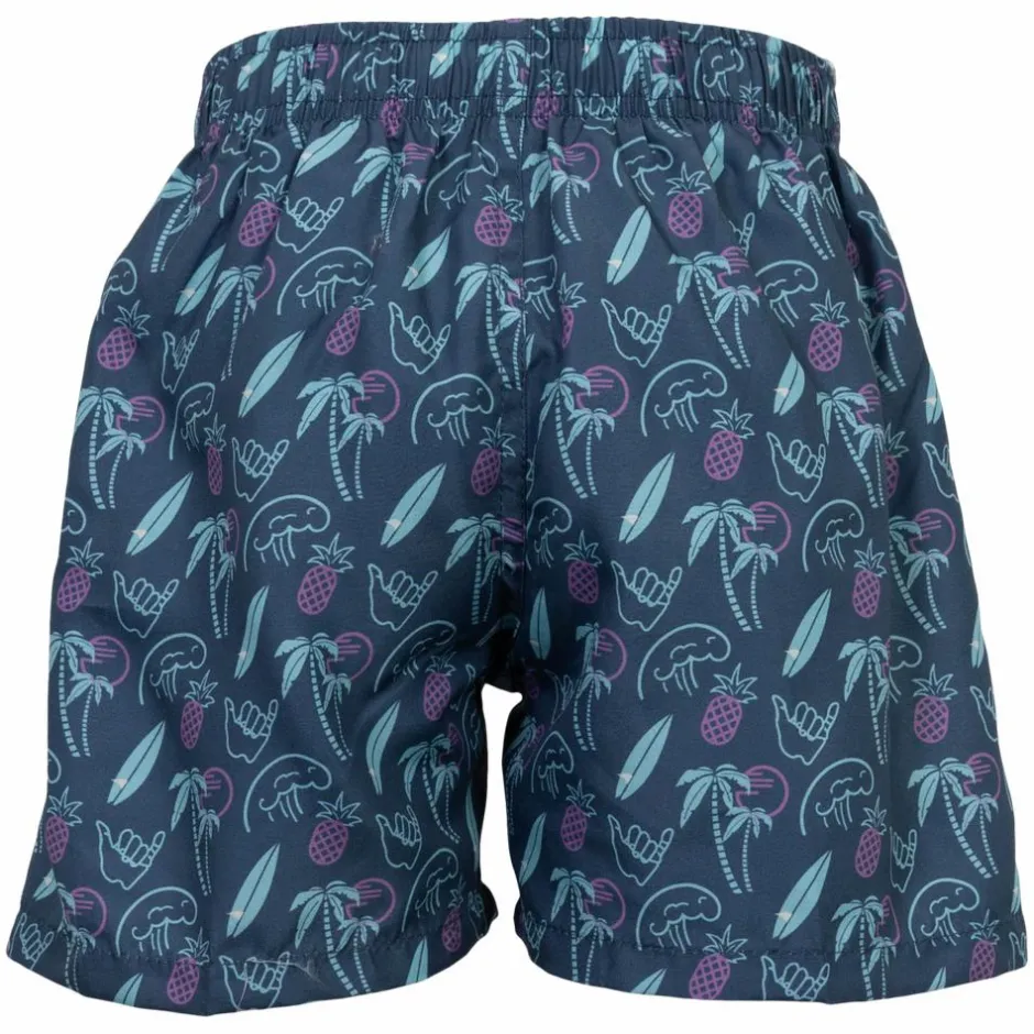 Outlet Anyway Børne Badeshorts - Blue Print