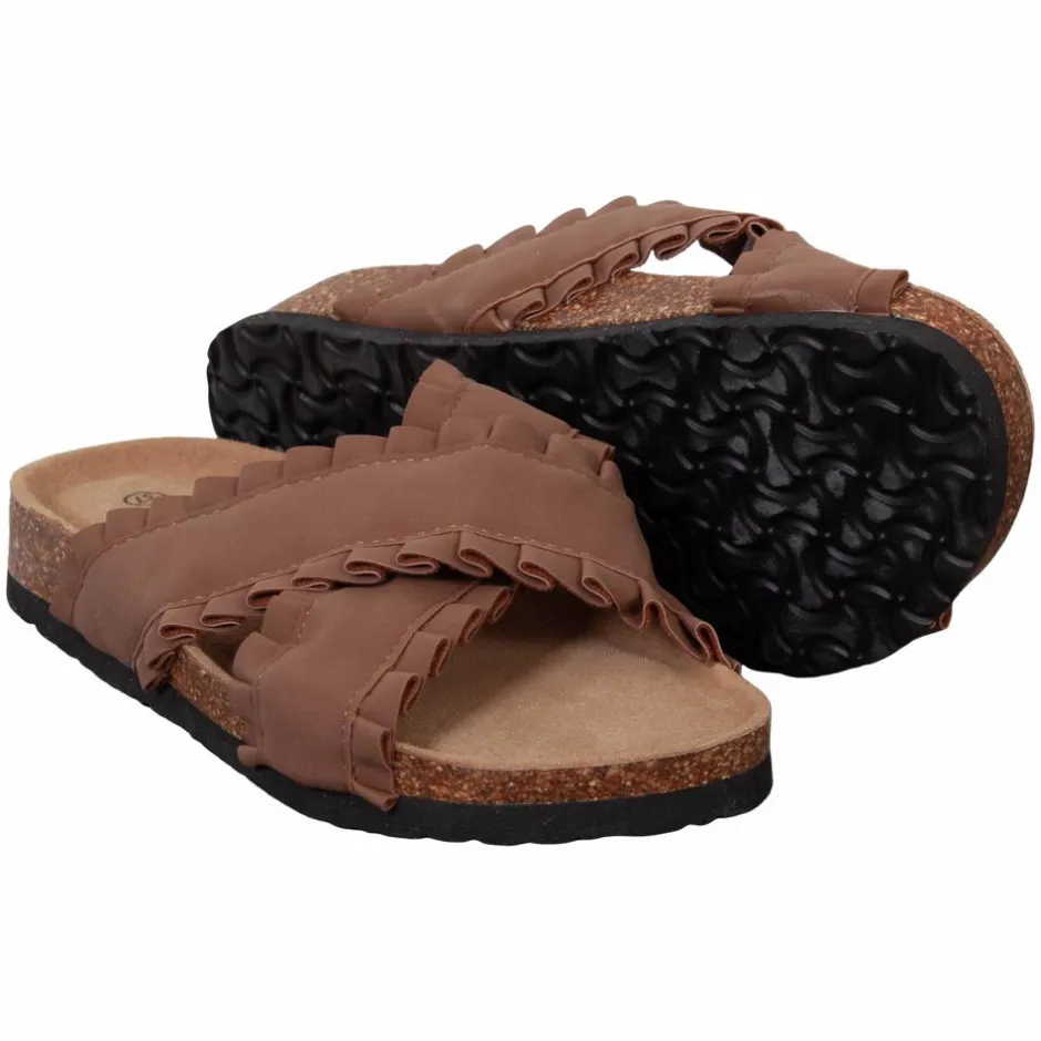 Anyway Dame Sandaler - Camel