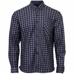 Clearance Anyway Herre Skjorte m. for - Navy/Blue