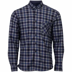 Anyway Herre Skjorte m. for - Blue/Navy