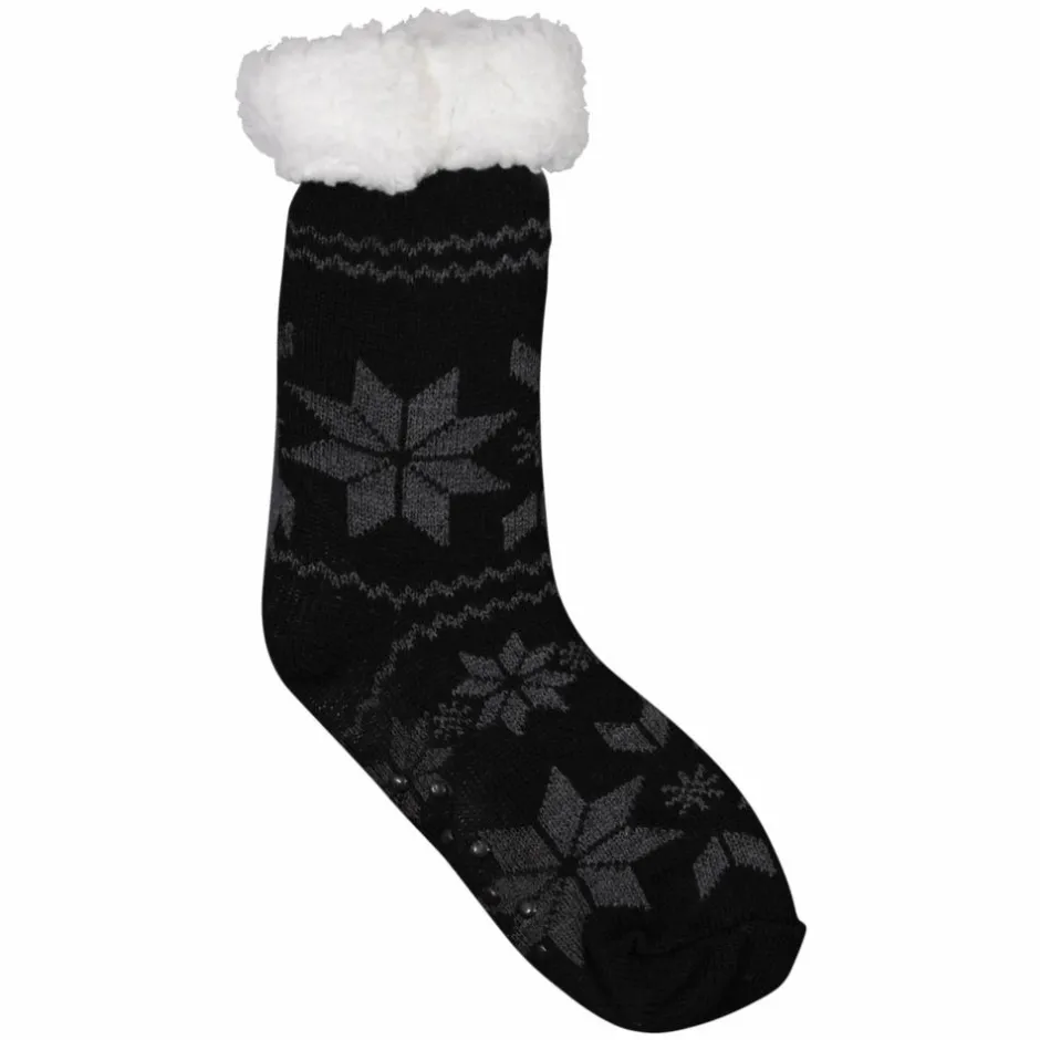 Best Anyway Unisex Strømper m. fleece - Sort