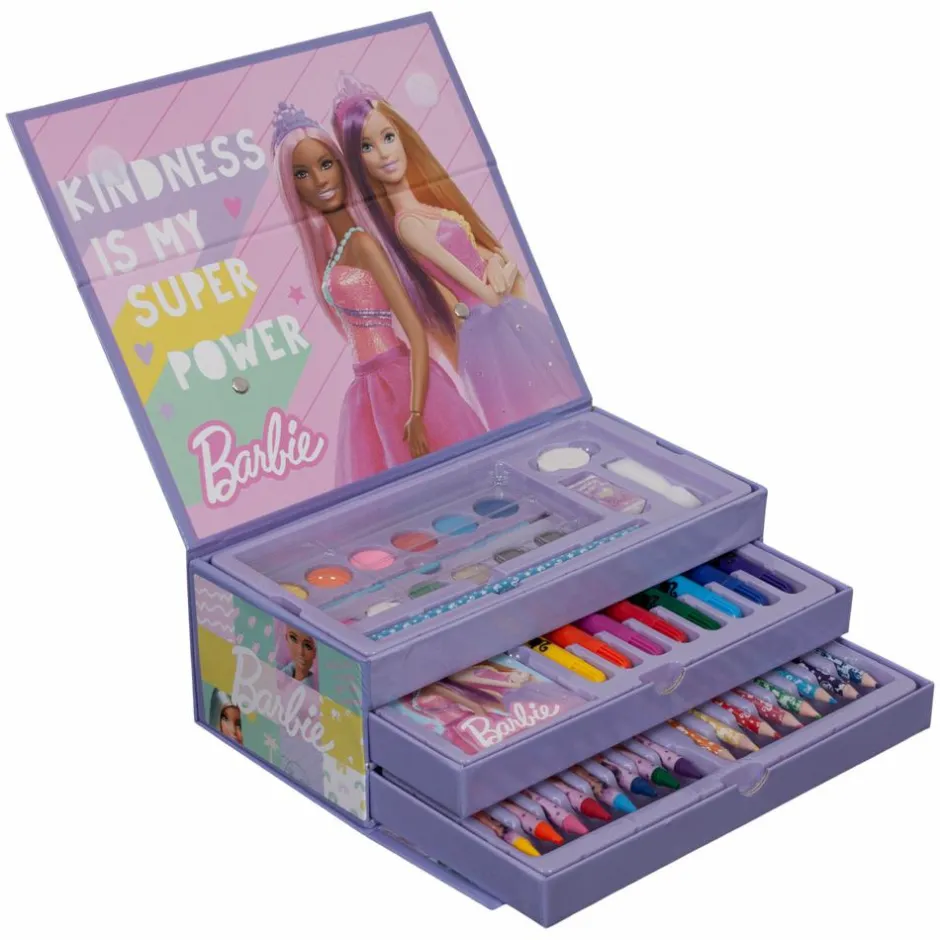 Discount NN Børne Farvekasse - Barbie