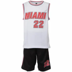 NN Basketball Børne Shortssæt - Hvid