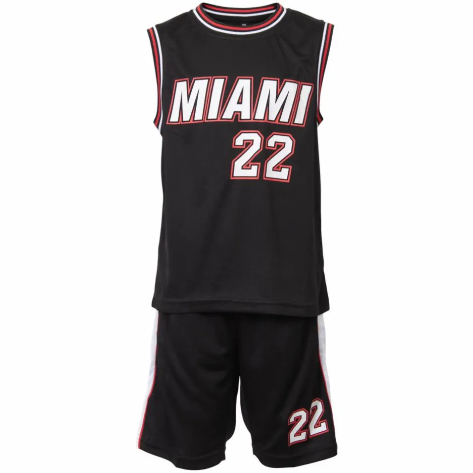 Best NN Basketball Børne Shortssæt - Sort