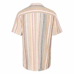 Online Blend Akis Herre Kortærmet skjorte i hørmix - Oil Green