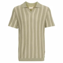 New Blend Amos Herre Polo - Oil Green