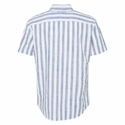 New Blend Arun Herre Kortærmet skjorte - Snow White