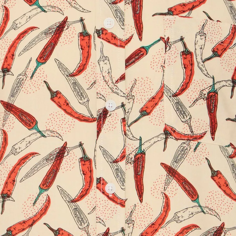 Best Blend Balder Herre Kortærmet skjorte - Bleached Sand