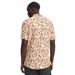 Best Blend Balder Herre Kortærmet skjorte - Bleached Sand