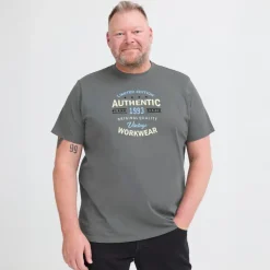 Clearance Blend bhkubert Herre T-shirt - Iron Gate