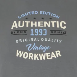 Clearance Blend bhkubert Herre T-shirt - Iron Gate