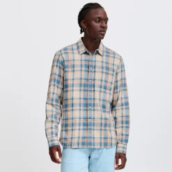 Discount Blend Bob Herre Skjorte - Copen Blue