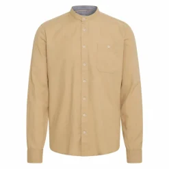 Blend Bobby Herre Skjorte i hørmix - Cornstalk