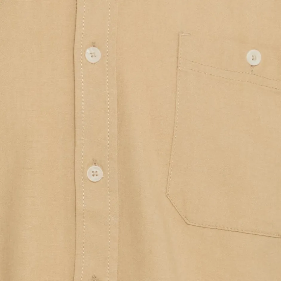 Blend Bobby Herre Skjorte i hørmix - Cornstalk