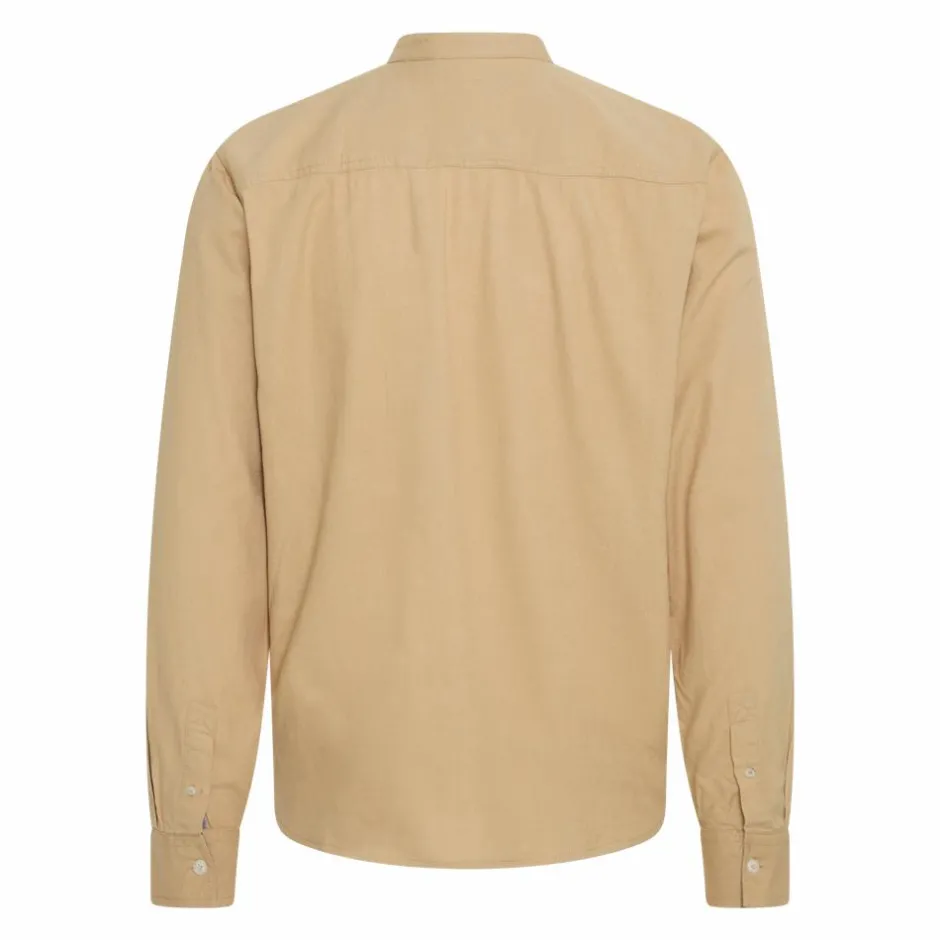 Blend Bobby Herre Skjorte i hørmix - Cornstalk