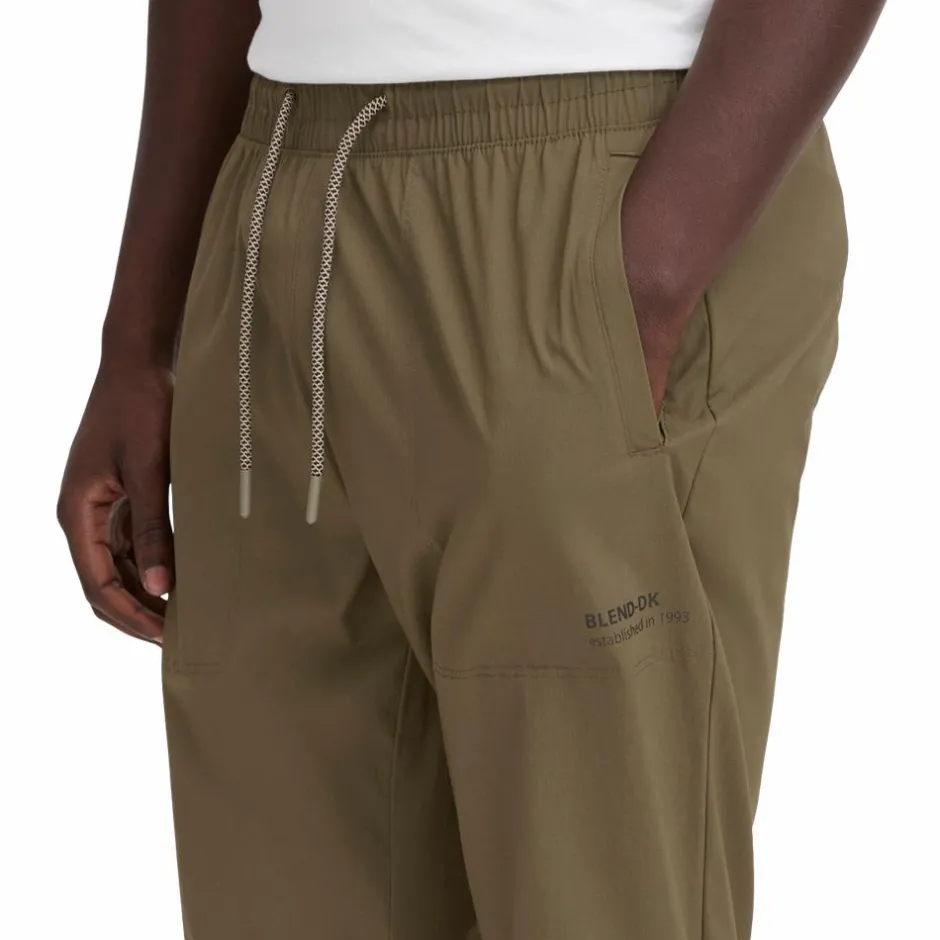 Hot Blend Edgar Herre Bukser - Olive Night