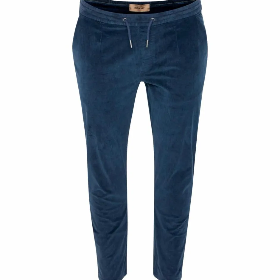 Best Blend Herre Bukser Plus Size - Dress Blues