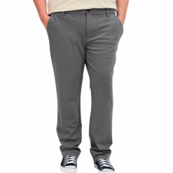 Clearance Blend Herre Bukser Plus Size - Charcoal Mix