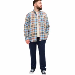 Clearance Blend Herre Bukser Plus Size - Dark Navy