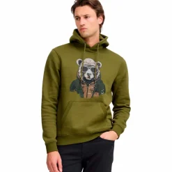 Hot Blend Herre Hættetrøje - Capulet Olive