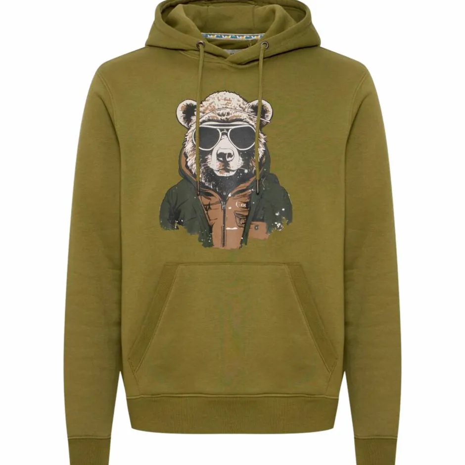 Hot Blend Herre Hættetrøje - Capulet Olive