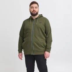 New Blend Herre Hættetrøje - Olive Night