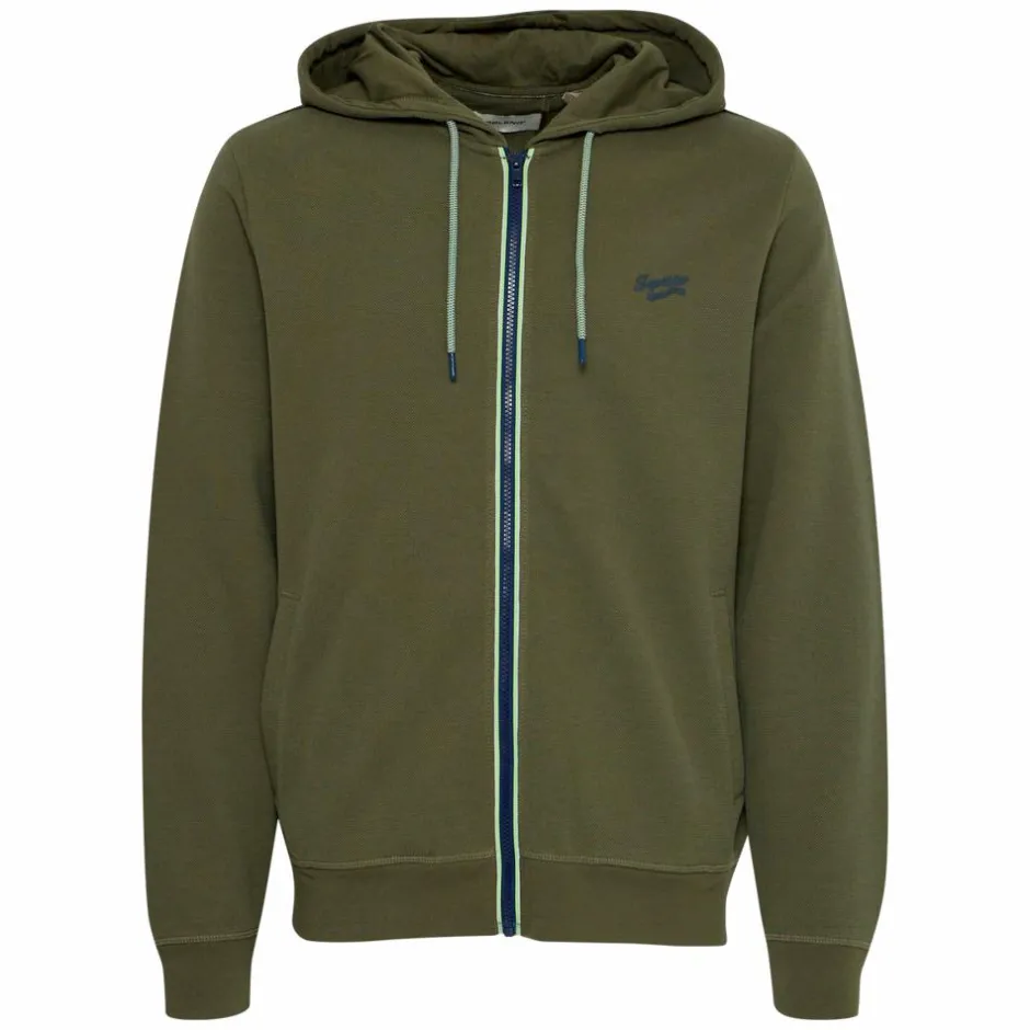 New Blend Herre Hættetrøje - Olive Night