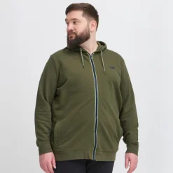 New Blend Herre Hættetrøje - Olive Night