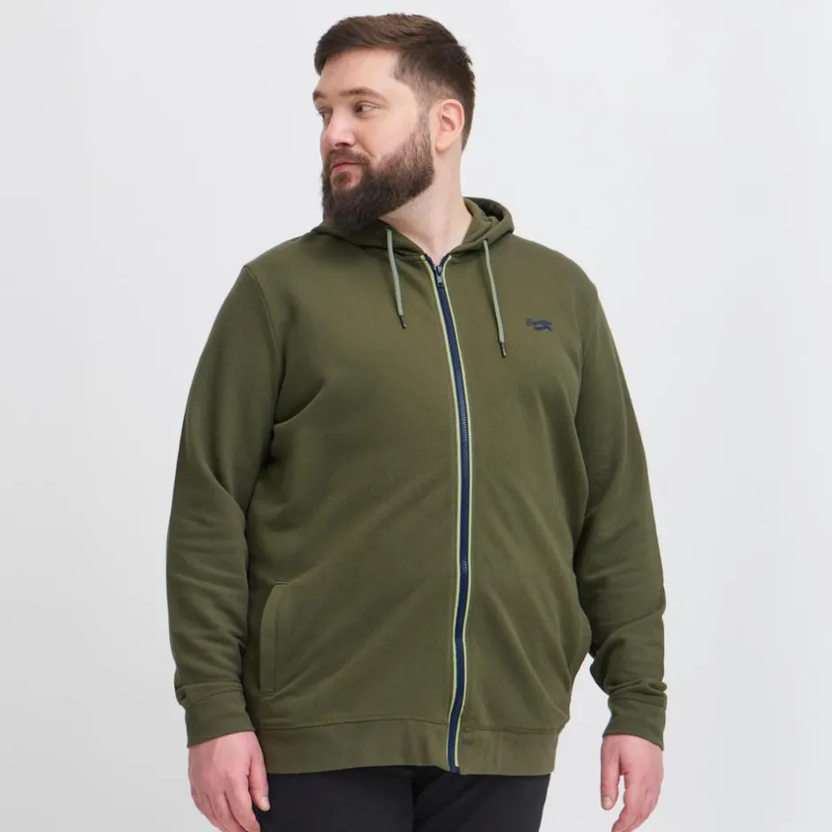 New Blend Herre Hættetrøje - Olive Night