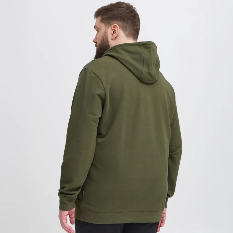 New Blend Herre Hættetrøje - Olive Night