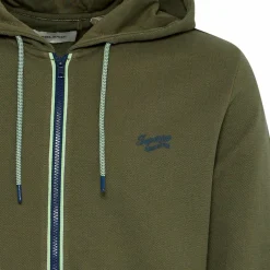 New Blend Herre Hættetrøje - Olive Night