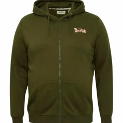 Outlet Blend Herre Hættetrøje Plus Size - Forest Night