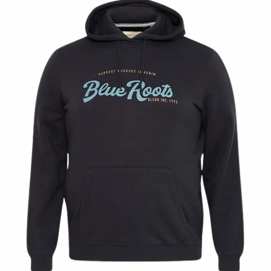 Blend Herre Hættetrøje Plus Size - Black