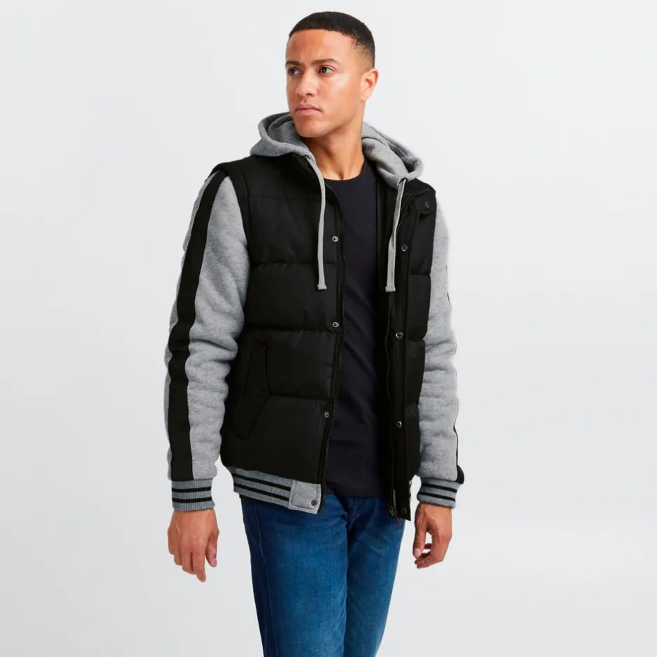 Best Blend Herre Hybridjakke - Black