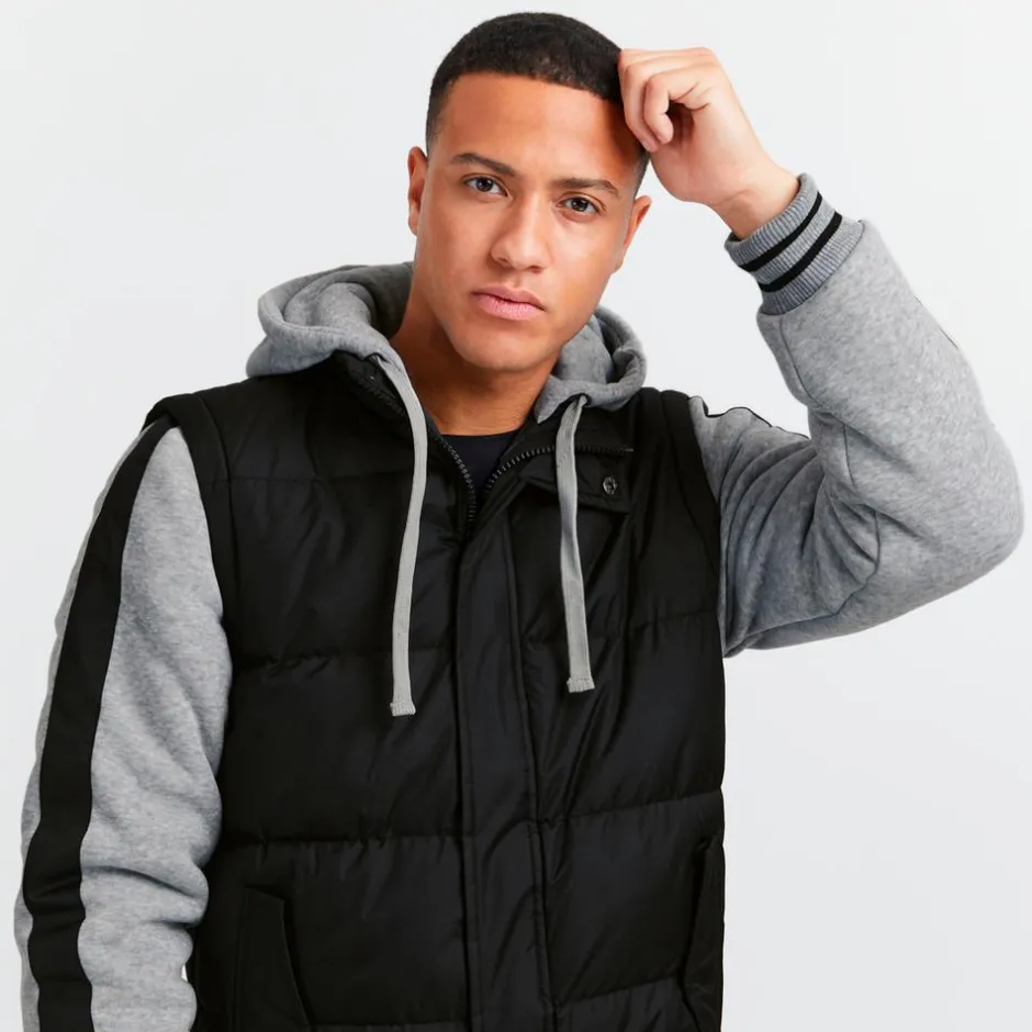 Best Blend Herre Hybridjakke - Black