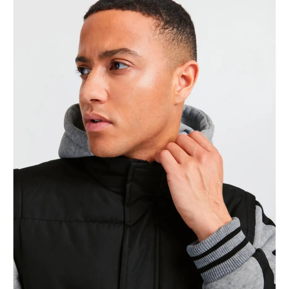 Best Blend Herre Hybridjakke - Black