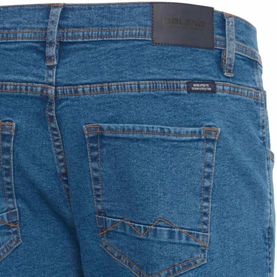 Hot Blend Herre Jeans - Denim middle blue