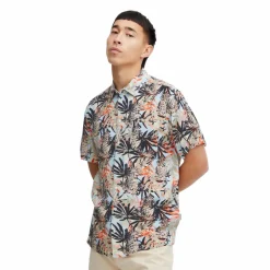 Clearance Blend Herre Kortærmet skjorte - Black