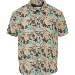 Discount Blend Herre Kortærmet skjorte Plus Size - Crockery