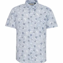 Best Blend Herre Kortærmet skjorte - Dress Blues