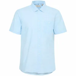 New Blend Herre Kortærmet skjorte - Blue Bell