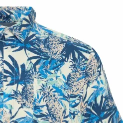 New Blend Herre Kortærmet skjorte - Dress Blues