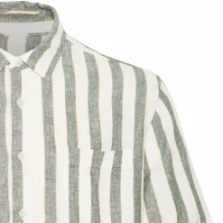 Clearance Blend Herre Kortærmet skjorte - Duck Green