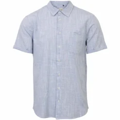 Best Blend Herre Kortærmet skjorte - Nebulas Blue