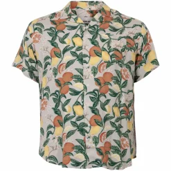 Hot Blend Herre Kortærmet skjorte Plus Size - Oyster Grey