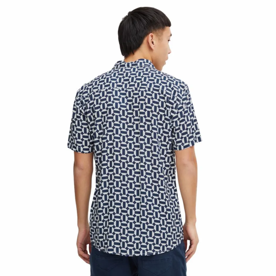 Sale Blend Herre Kortærmet skjorte - Snow White